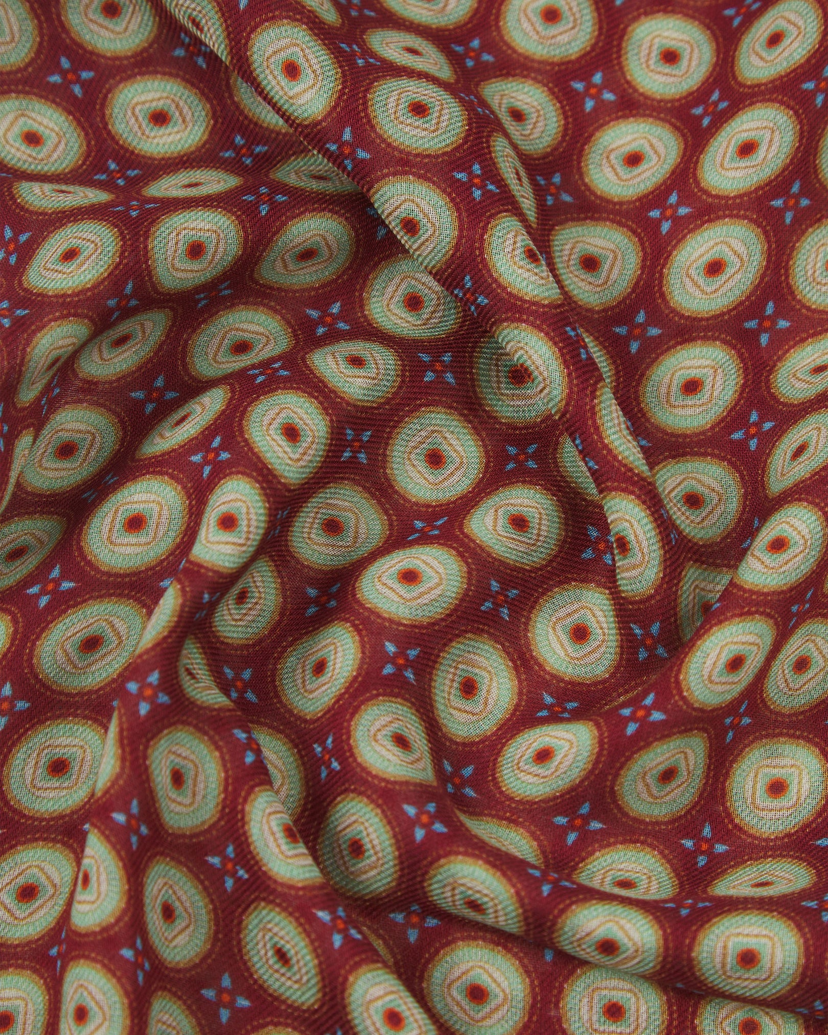 Bellingham Bohemian Lightweight Wide Scarf | Gardenia - Image 2
