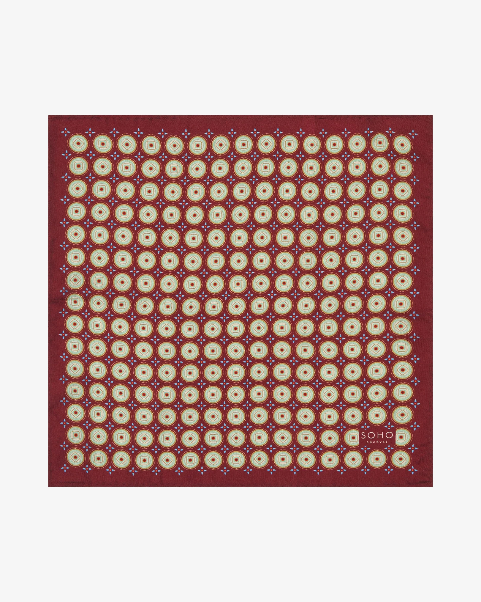 Silk Pocket Square - Bellingham | Gardenia
