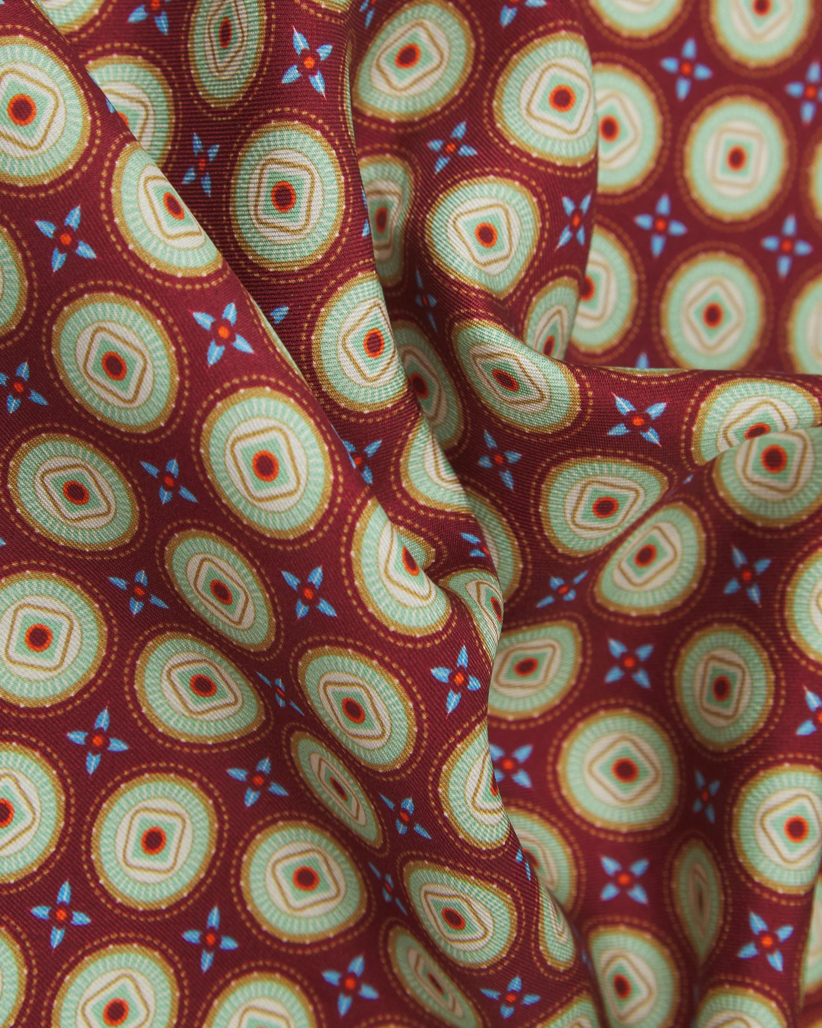 Silk Pocket Square - Bellingham | Gardenia - Image 3