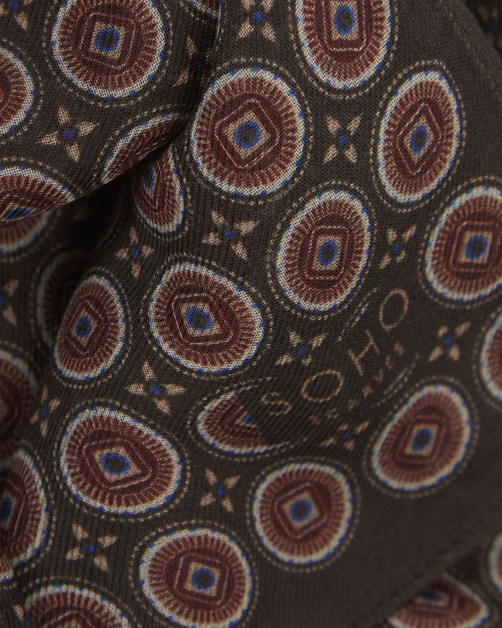 Bellingham Bohemian Style Bandana | Mahogany Daze - Image 2