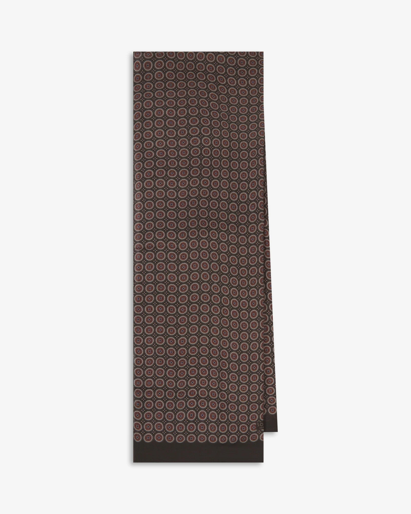 Bellingham Bohemian Lightweight Wide Scarf | Mahogany Daze - Image 3