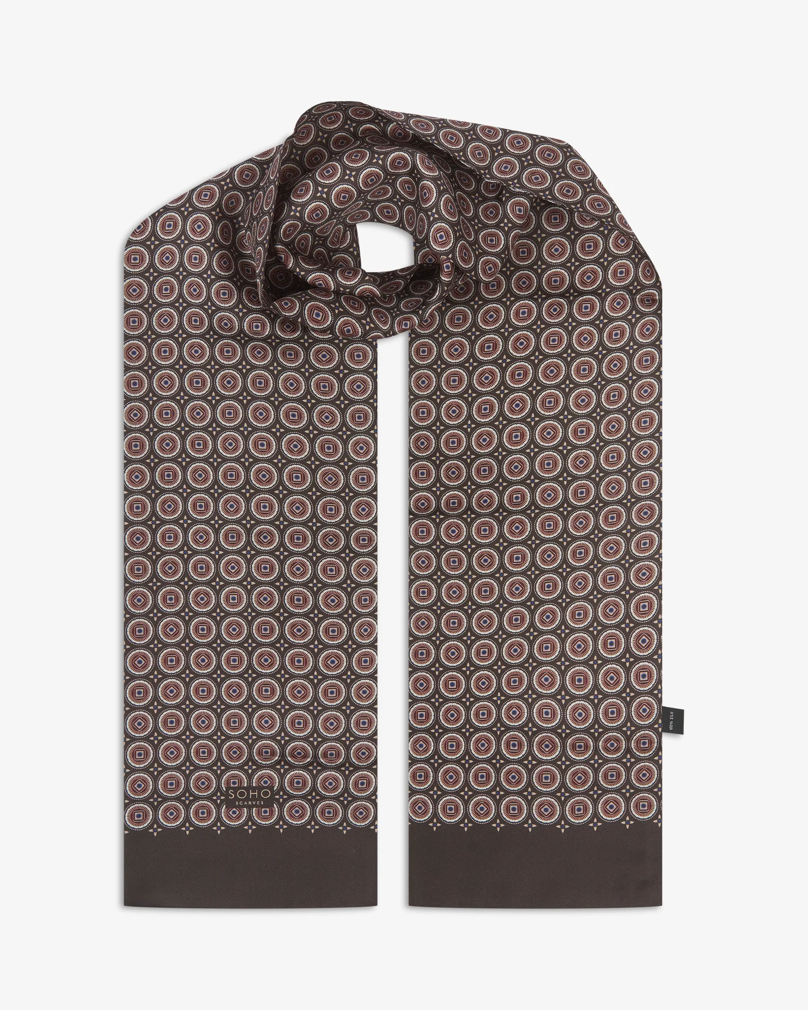 Silk Scarf - Bellingham | Mahogany Daze