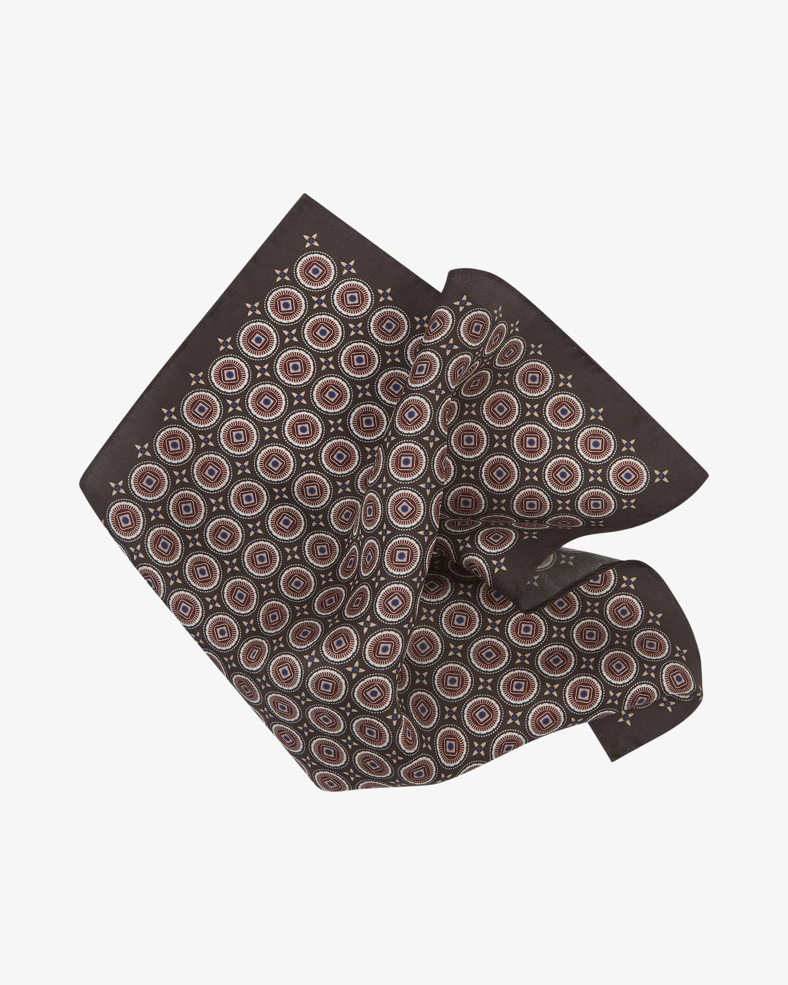 Silk Pocket Square - Bellingham | Mahogany Daze - Image 2