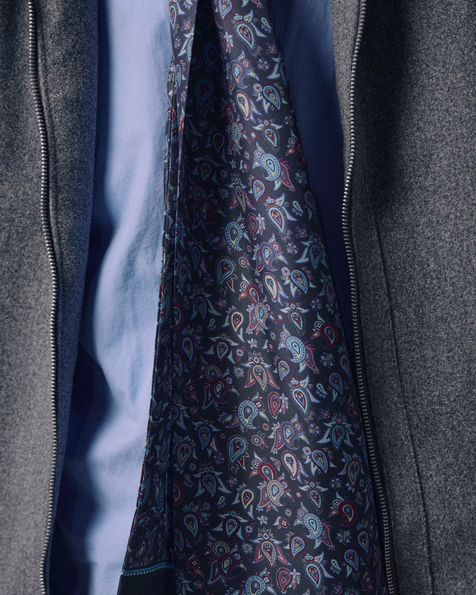 Silk Scarf - Buttermere | Gardenia - Image 5