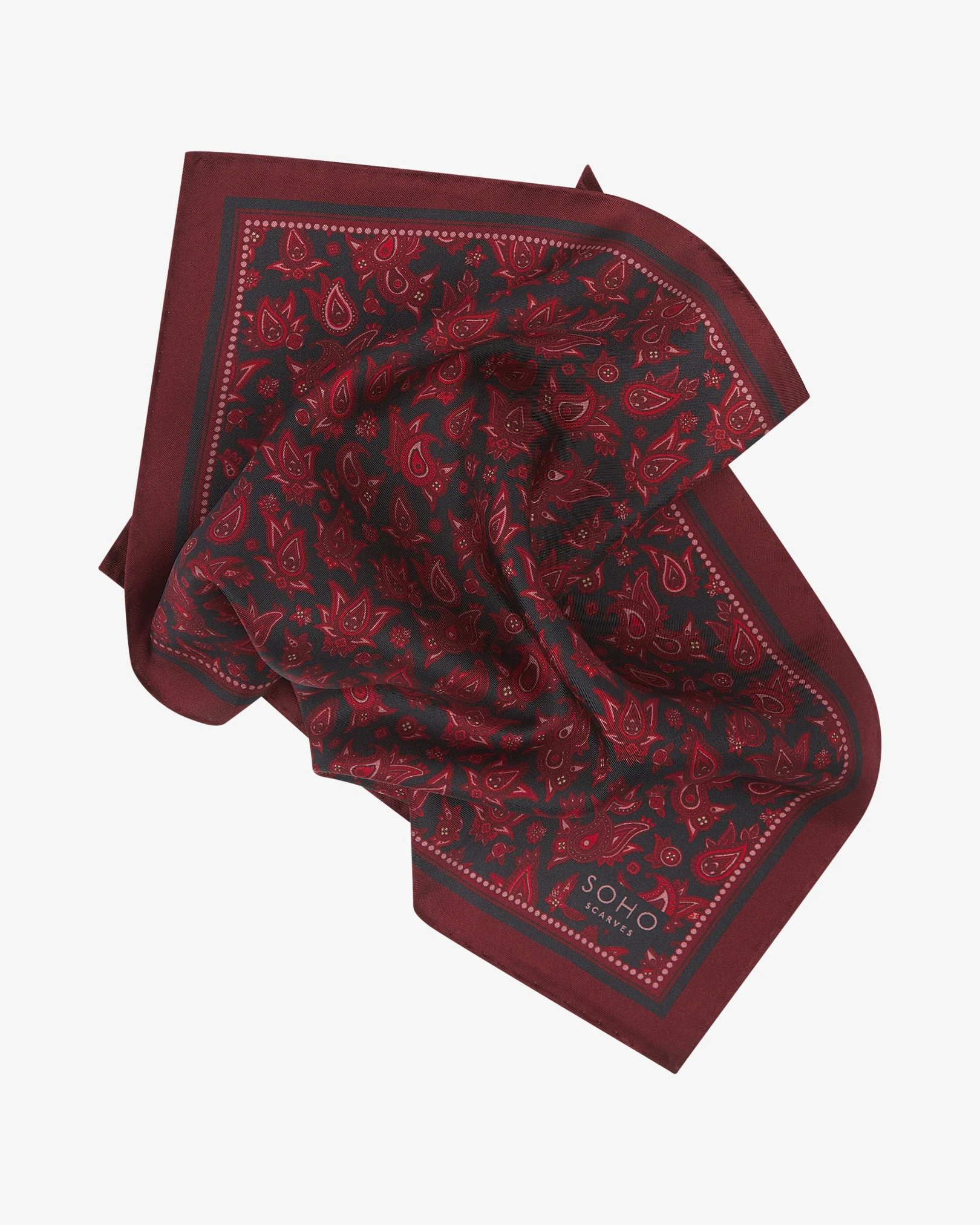 Silk Pocket Square - Buttermere | Good Fortune - Image 2