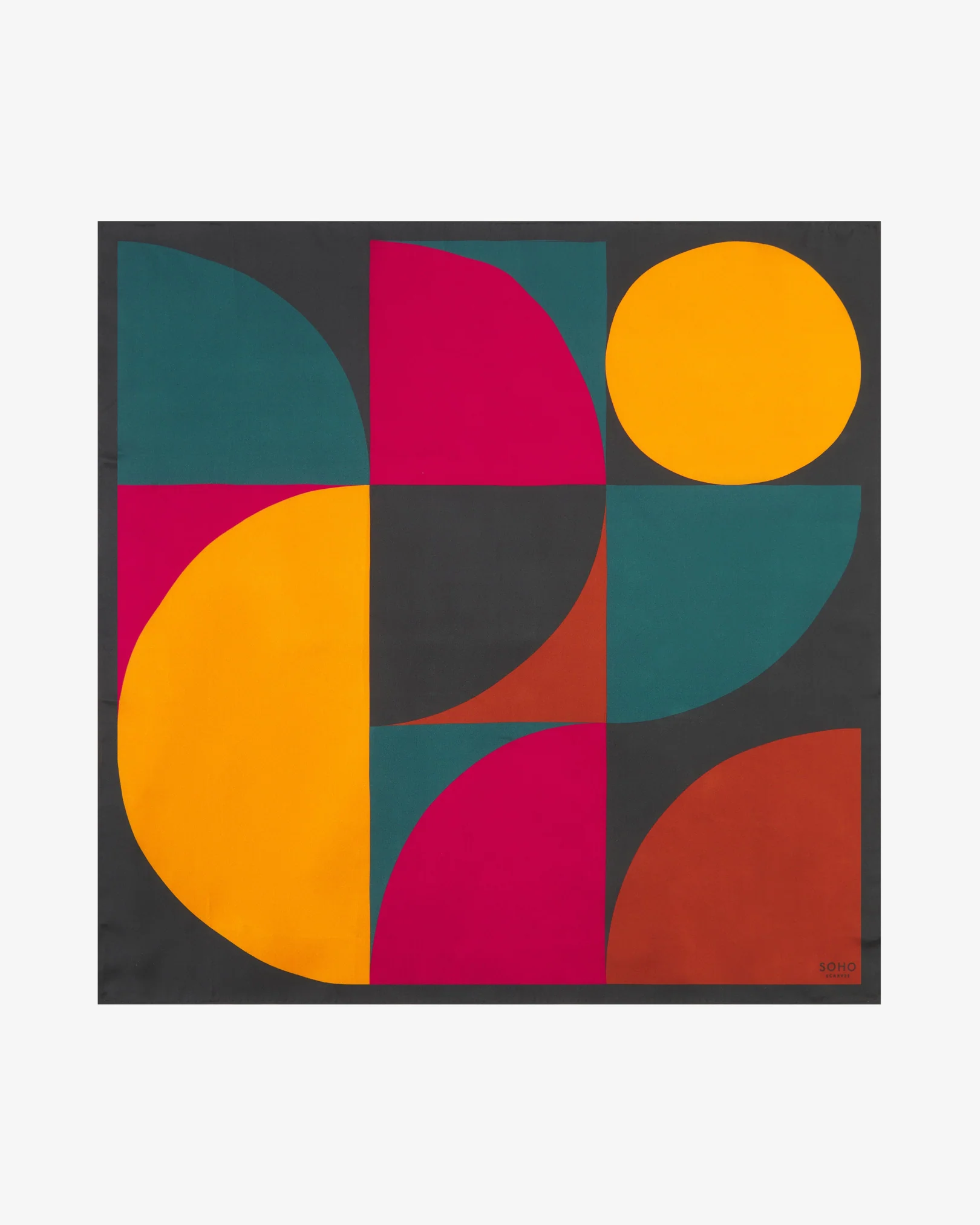 Silk Bauhaus Neckerchief - Essen - Image 3