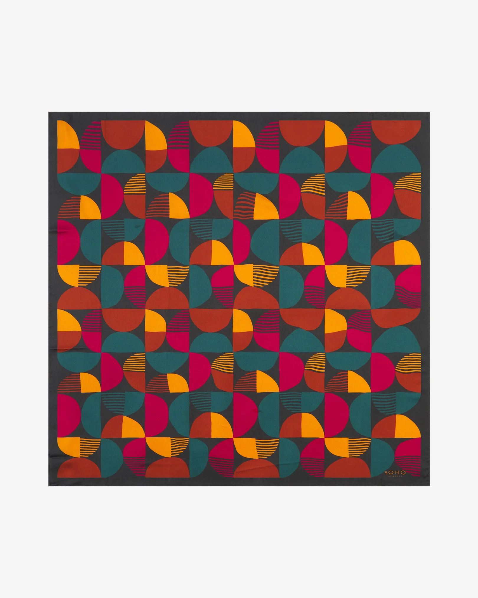 Silk Bauhaus Neckerchief - Frankfurt - Image 3