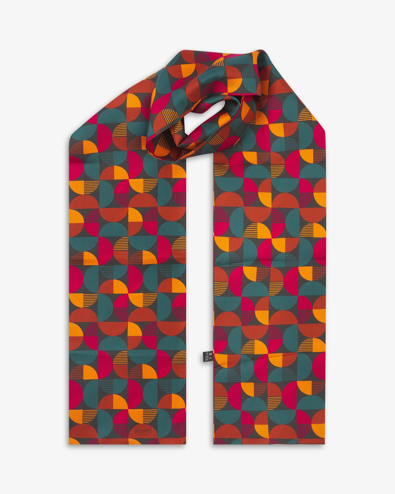 Silk Bauhaus Scarf - Frankfurt