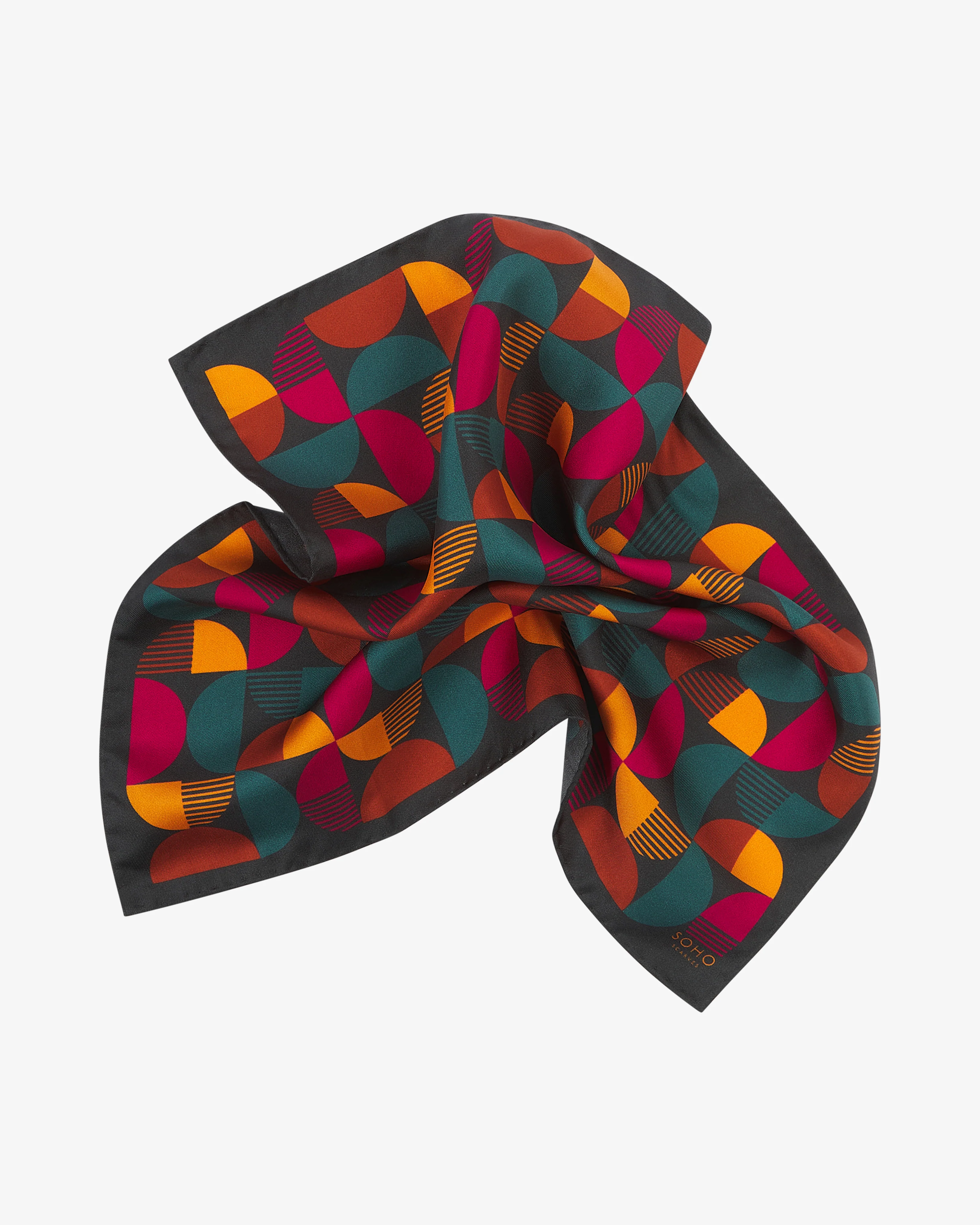 Silk Pocket Square - Frankfurt - Image 2