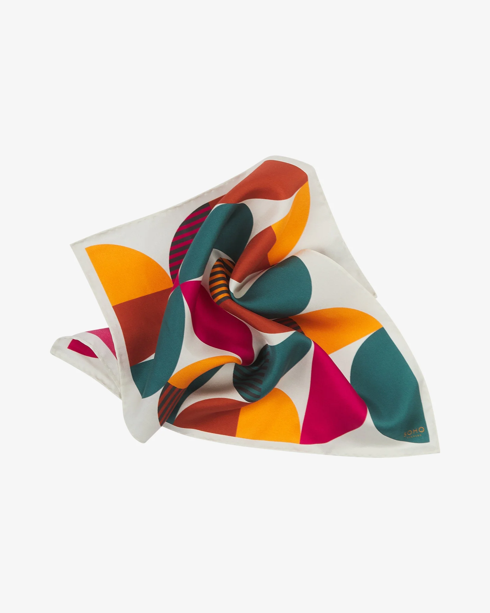 Silk Pocket Square - Kassel - Image 2