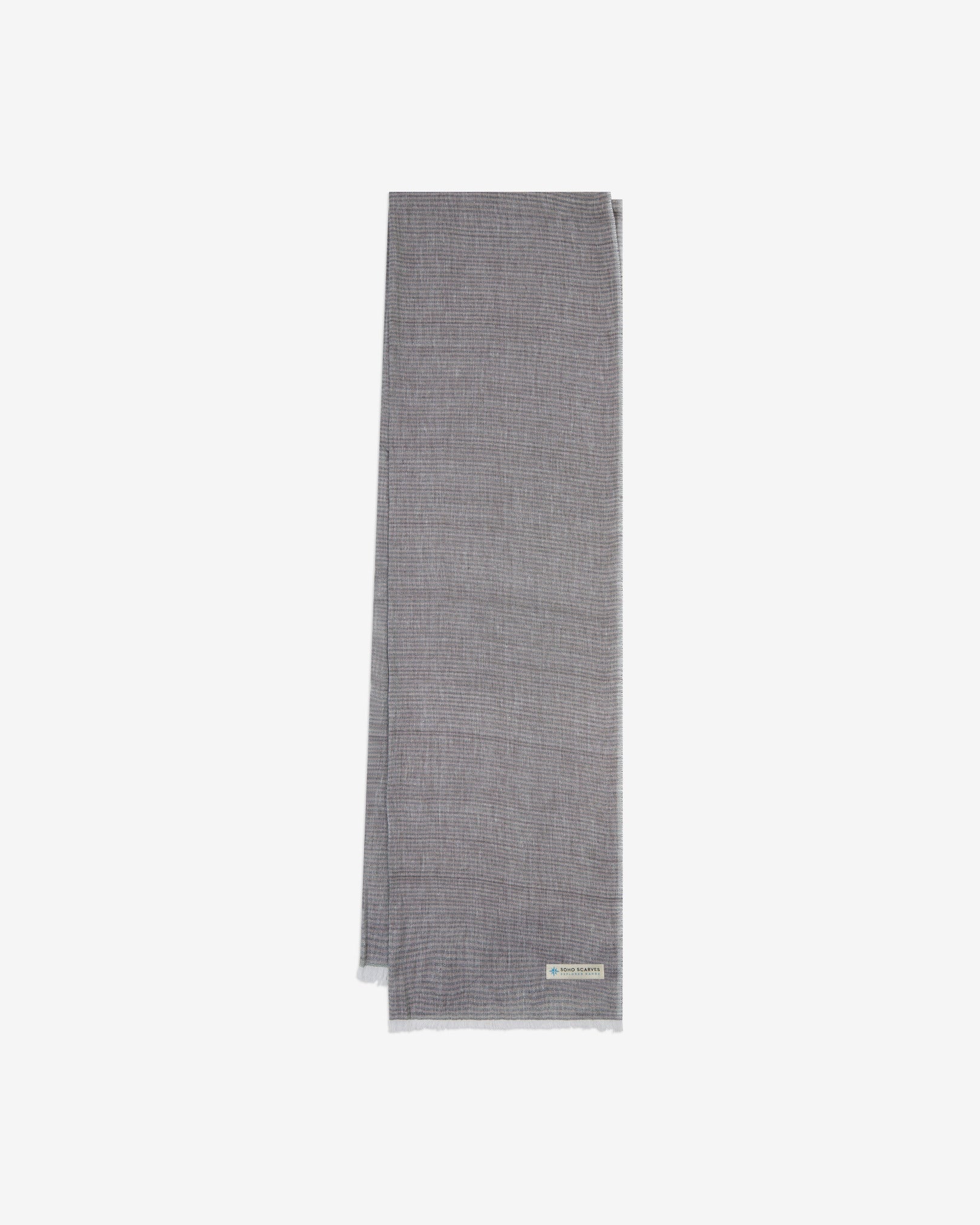 Cotton Scarf in Stone - The Lawrence - Image 3