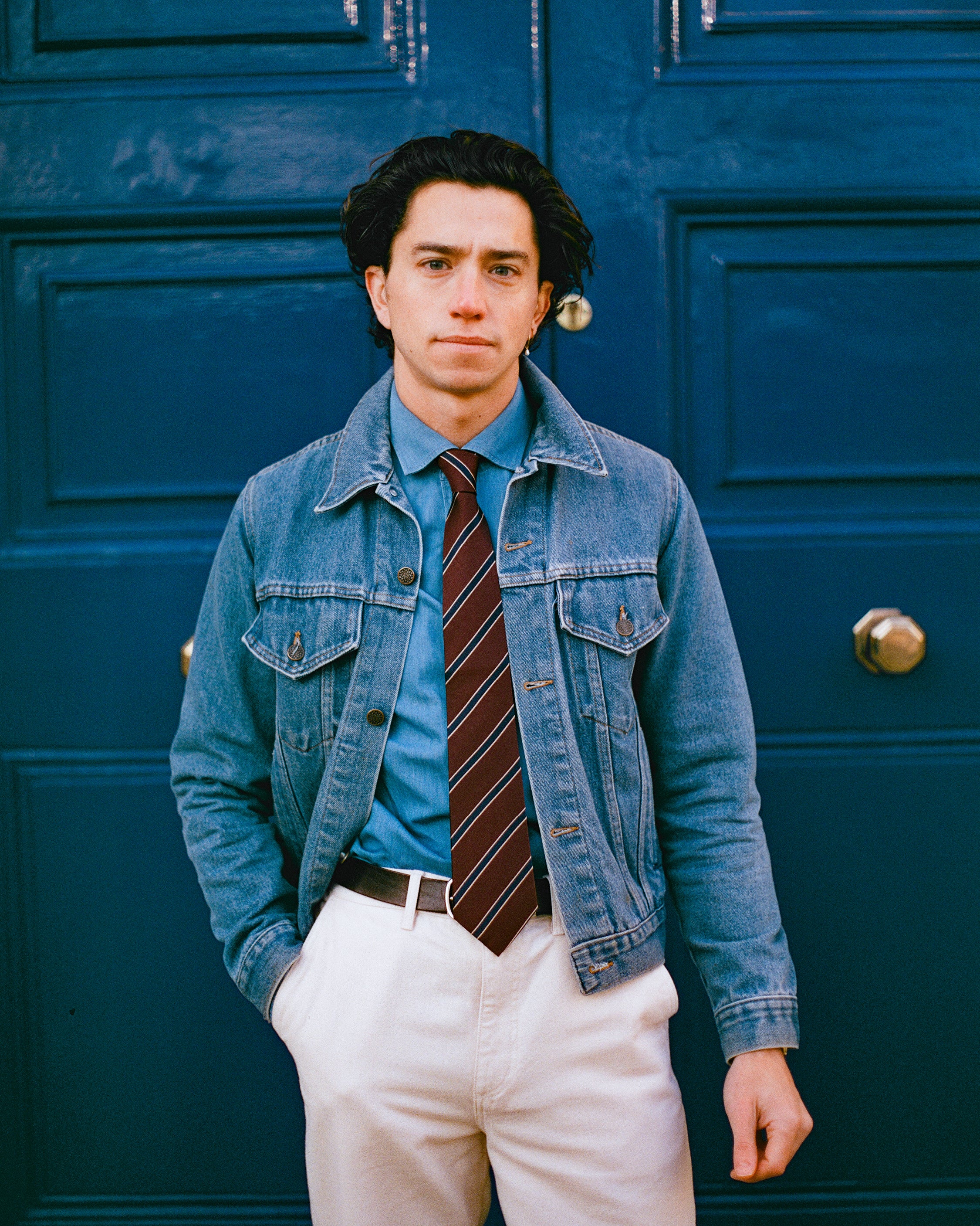 Silk Tie - Sanders | Mahogany Daze - Image 6