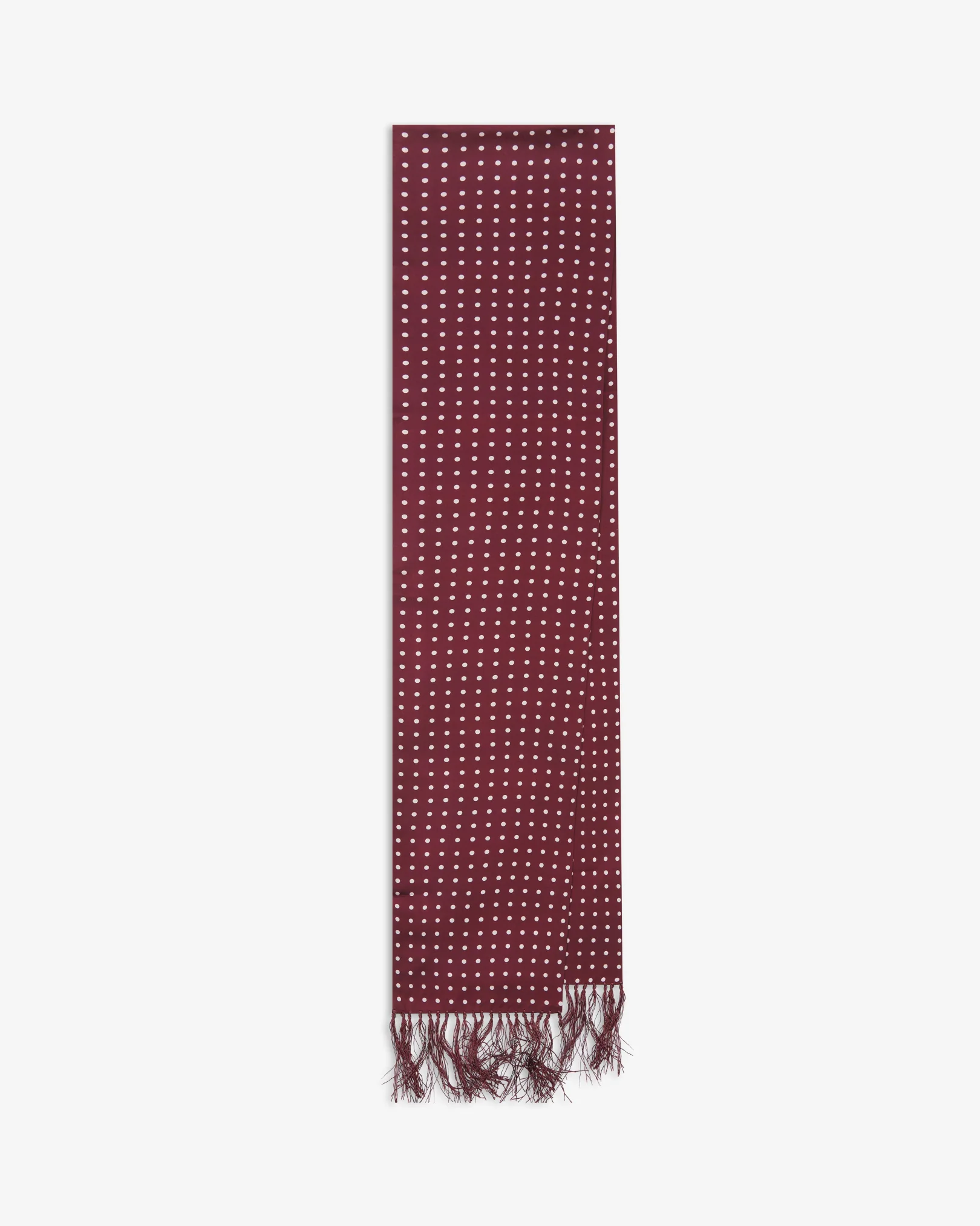 Silk Polka Dot Aviator Scarf - The Sapporo Aviator - Image 3
