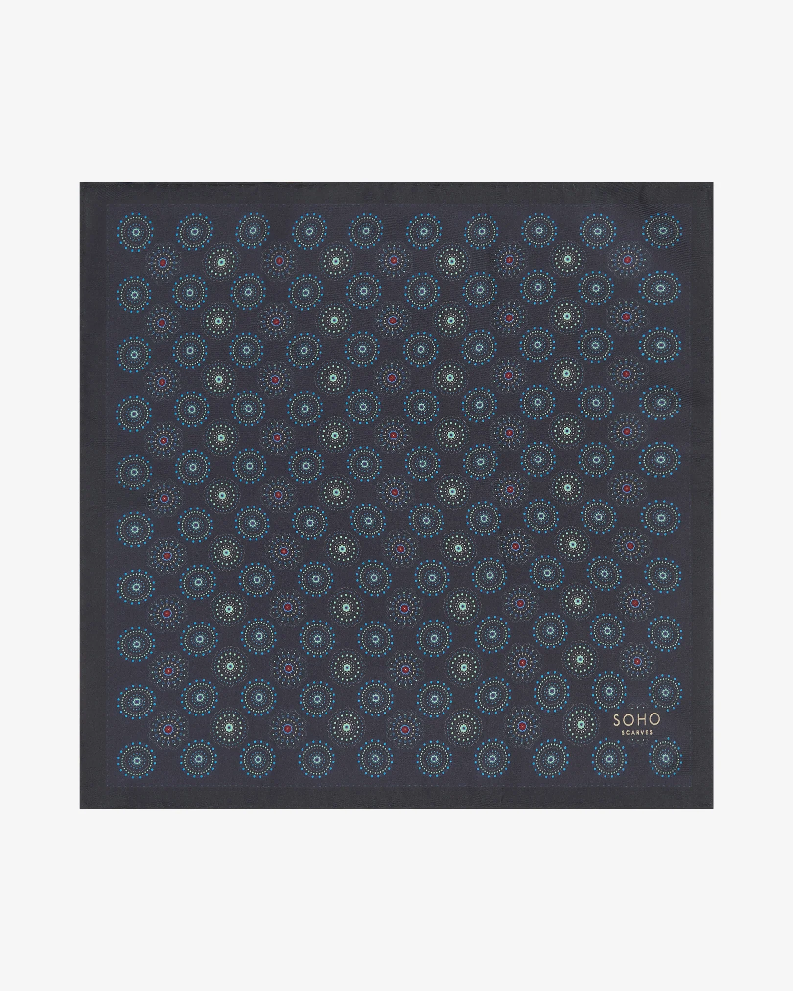 Silk Pocket Square - Seattle | Gardenia