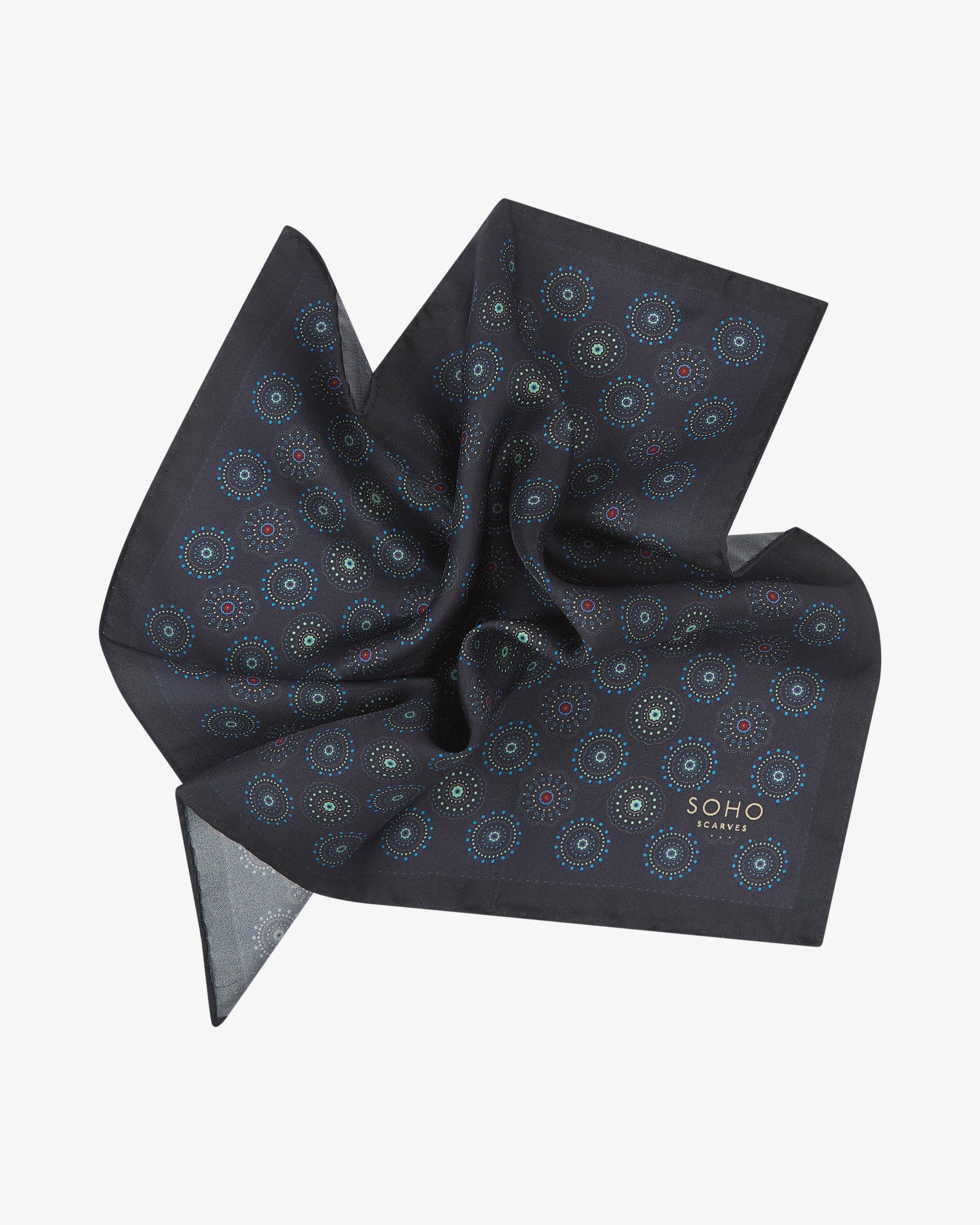 Silk Pocket Square - Seattle | Gardenia - Image 2