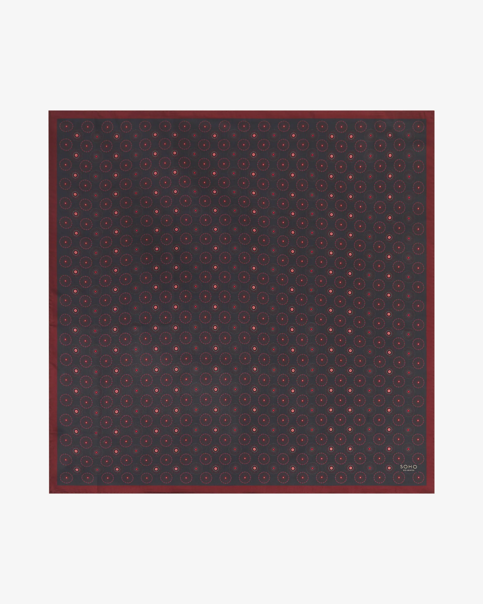 Silk Geometric Neckerchief - Seattle | Good Fortune - Image 3
