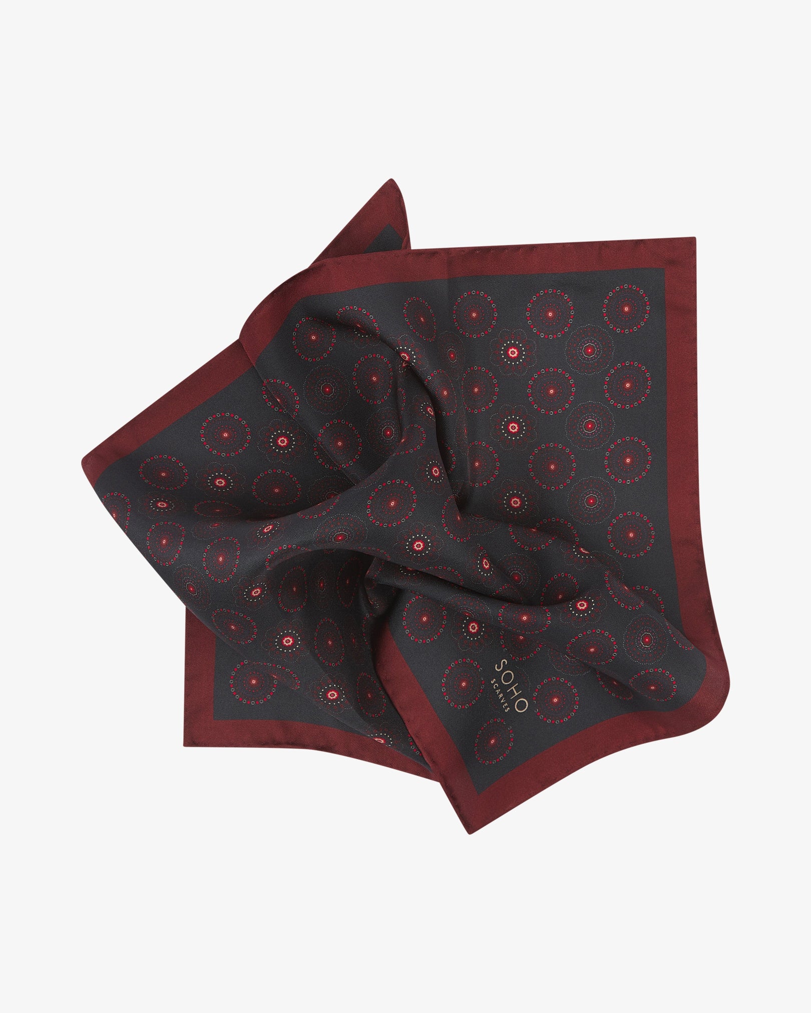 Silk Pocket Square - Seattle | Good Fortune - Image 2