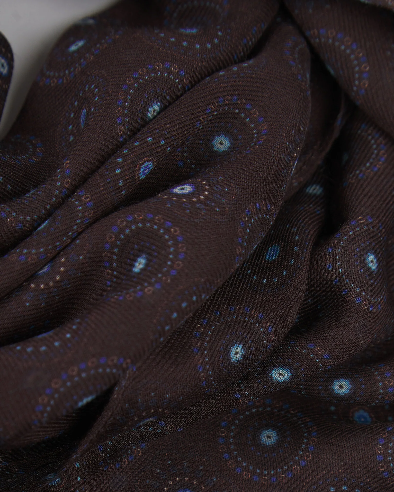 Seattle Bohemian Lightweight Wide Scarf | Mahogany Daze - Image 2