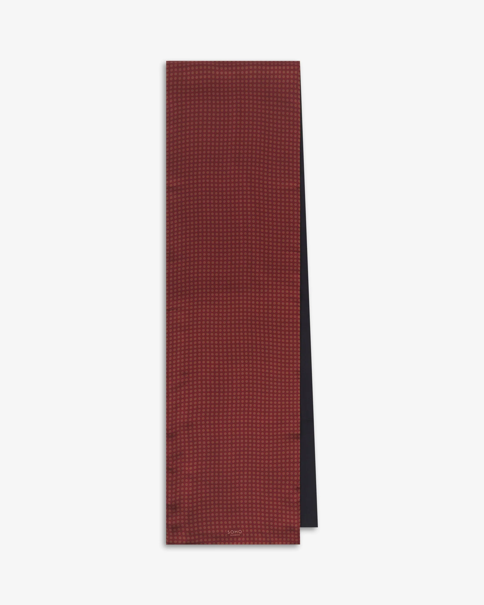 Wool-Backed Silk Dress Scarf - Skytree | Good Fortune - Image 3