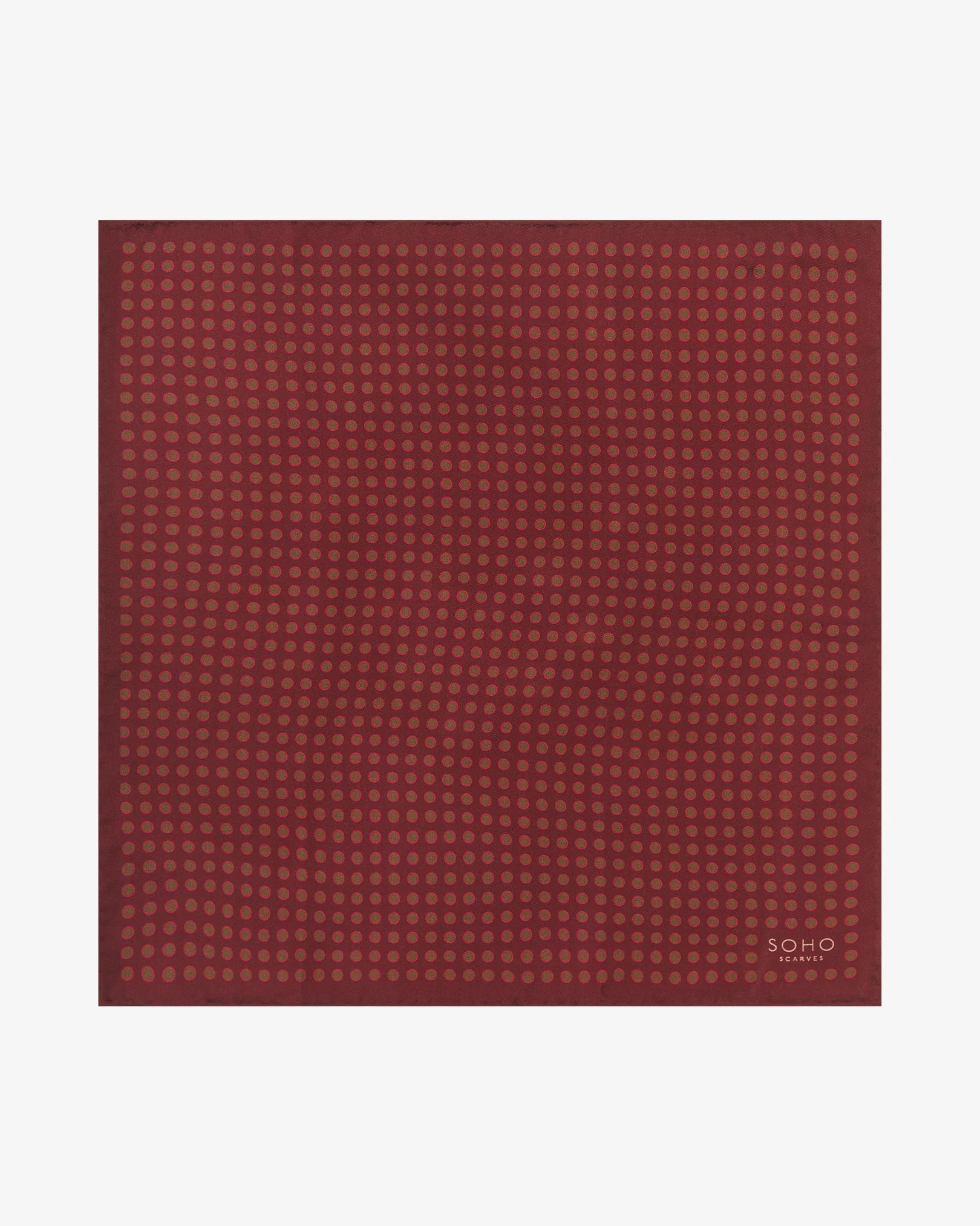Silk Pocket Square - Skytree | Good Fortune