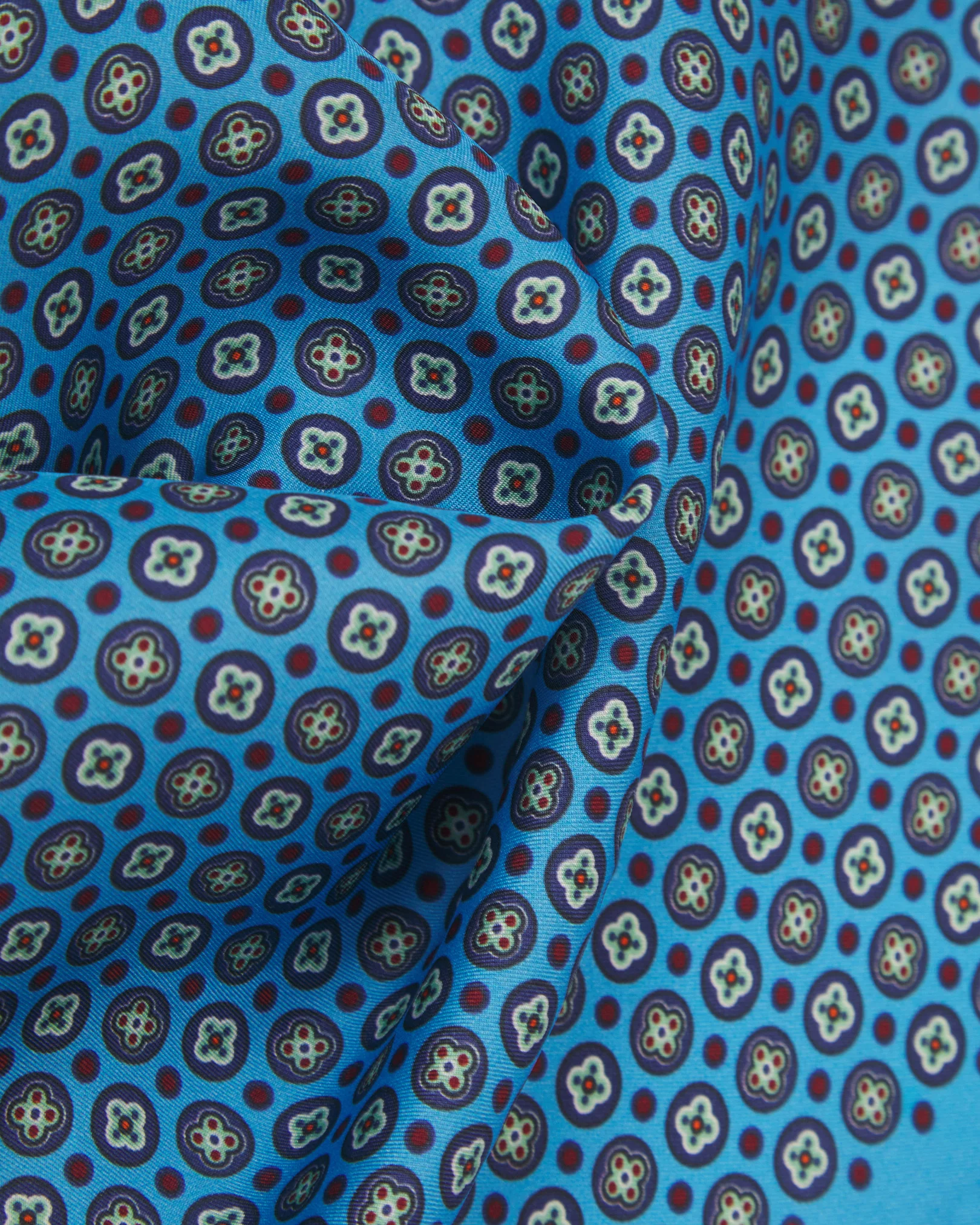 Silk Pocket Square - Toshima | Gardenia - Image 3