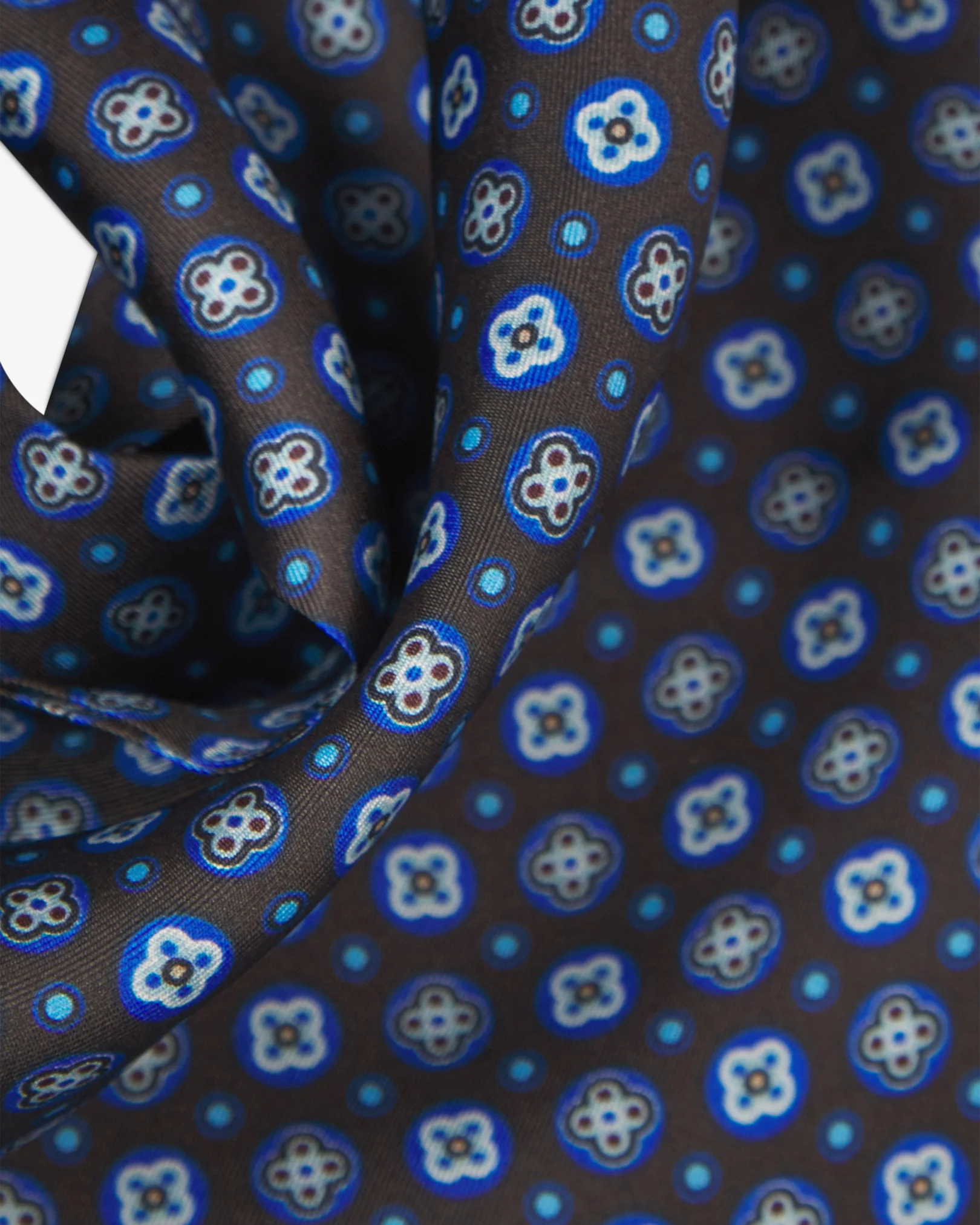 Men's Silk Scarf - Toshima | Mahogany Daze - Image 2