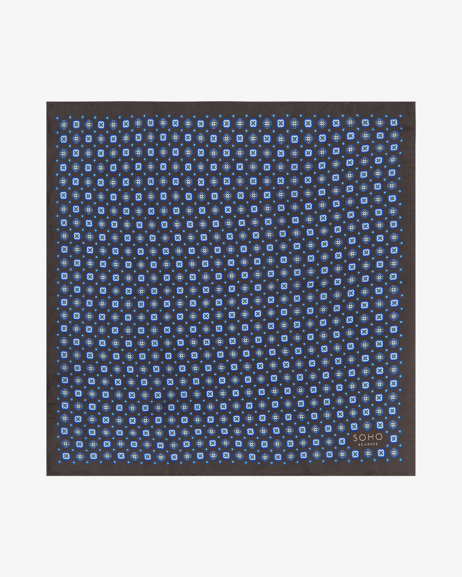 Silk Pocket Square - Toshima | Mahogany Daze