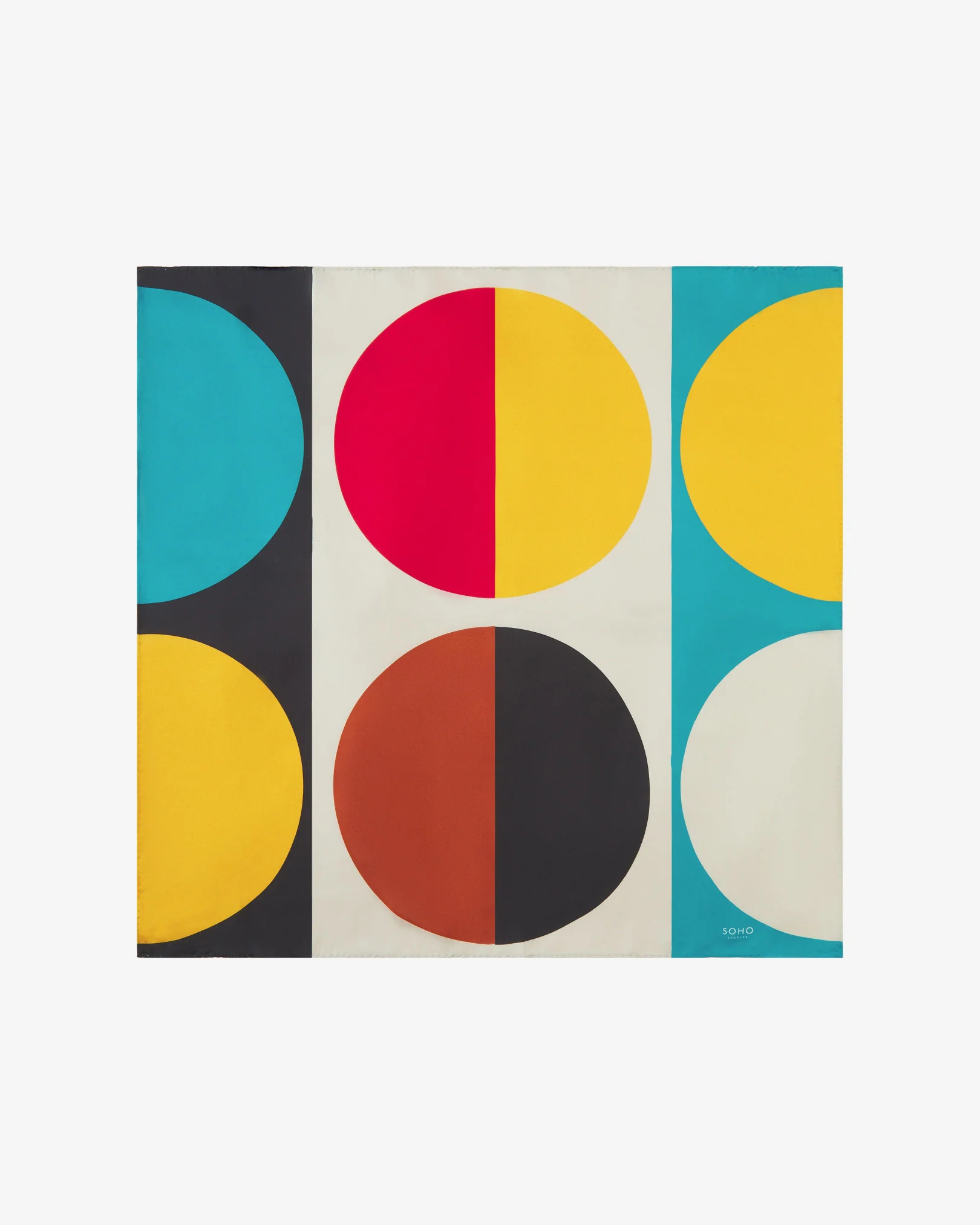 Silk Bauhaus Neckerchief - The Weimar - Image 3