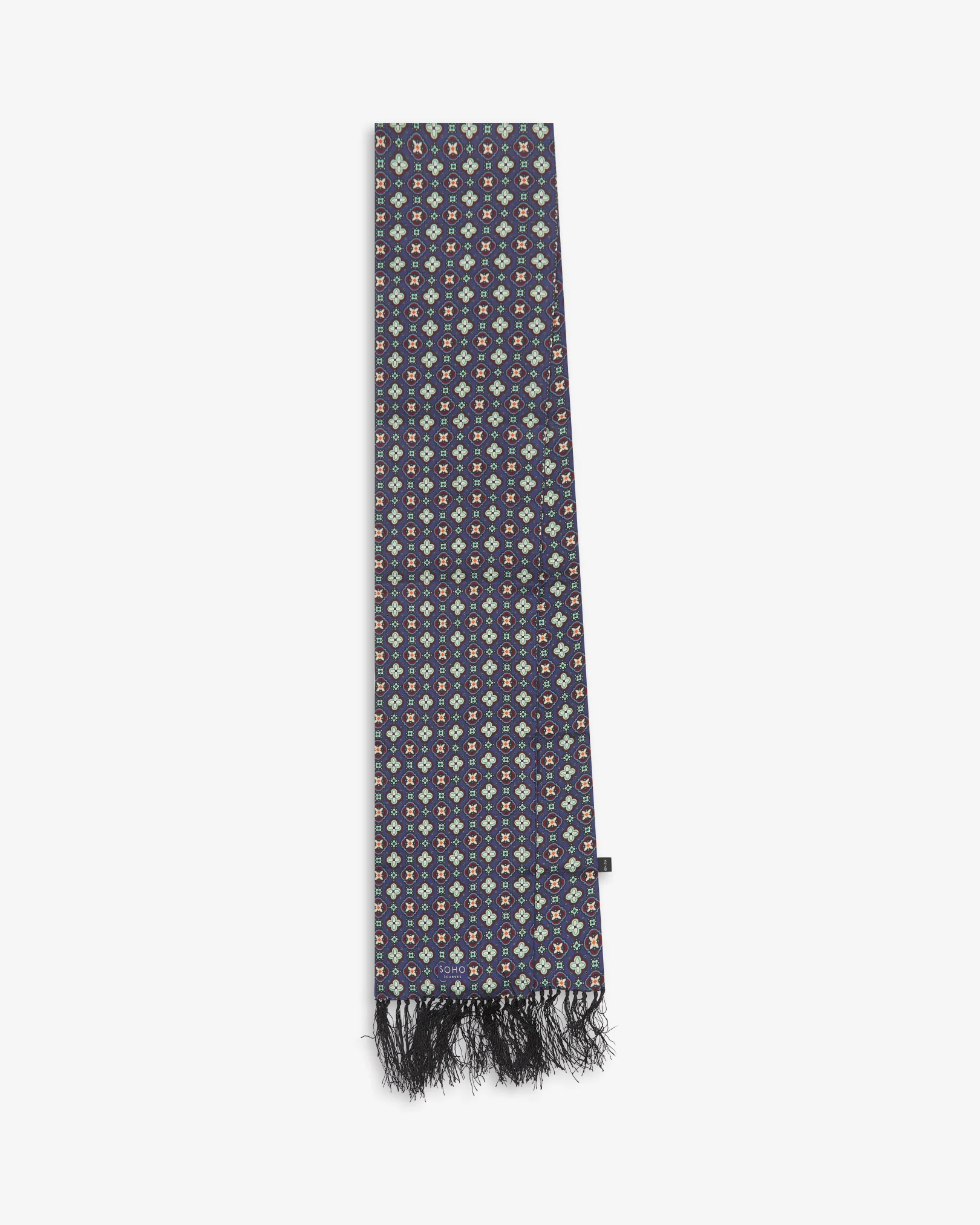 Silk Aviator Scarf - Wenatchee | Gardenia - Image 3