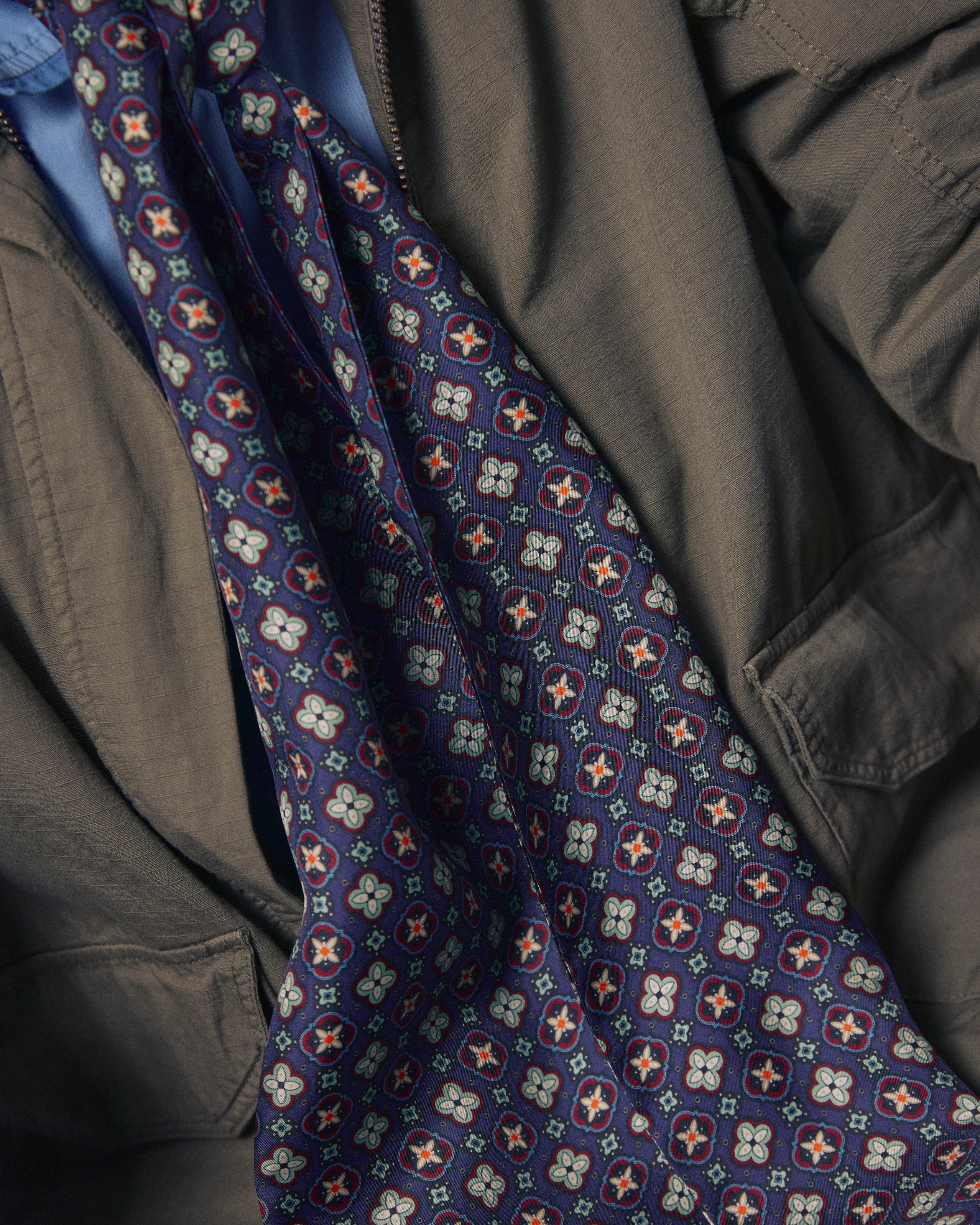 Silk Scarf - Wenatchee | Gardenia - Image 5