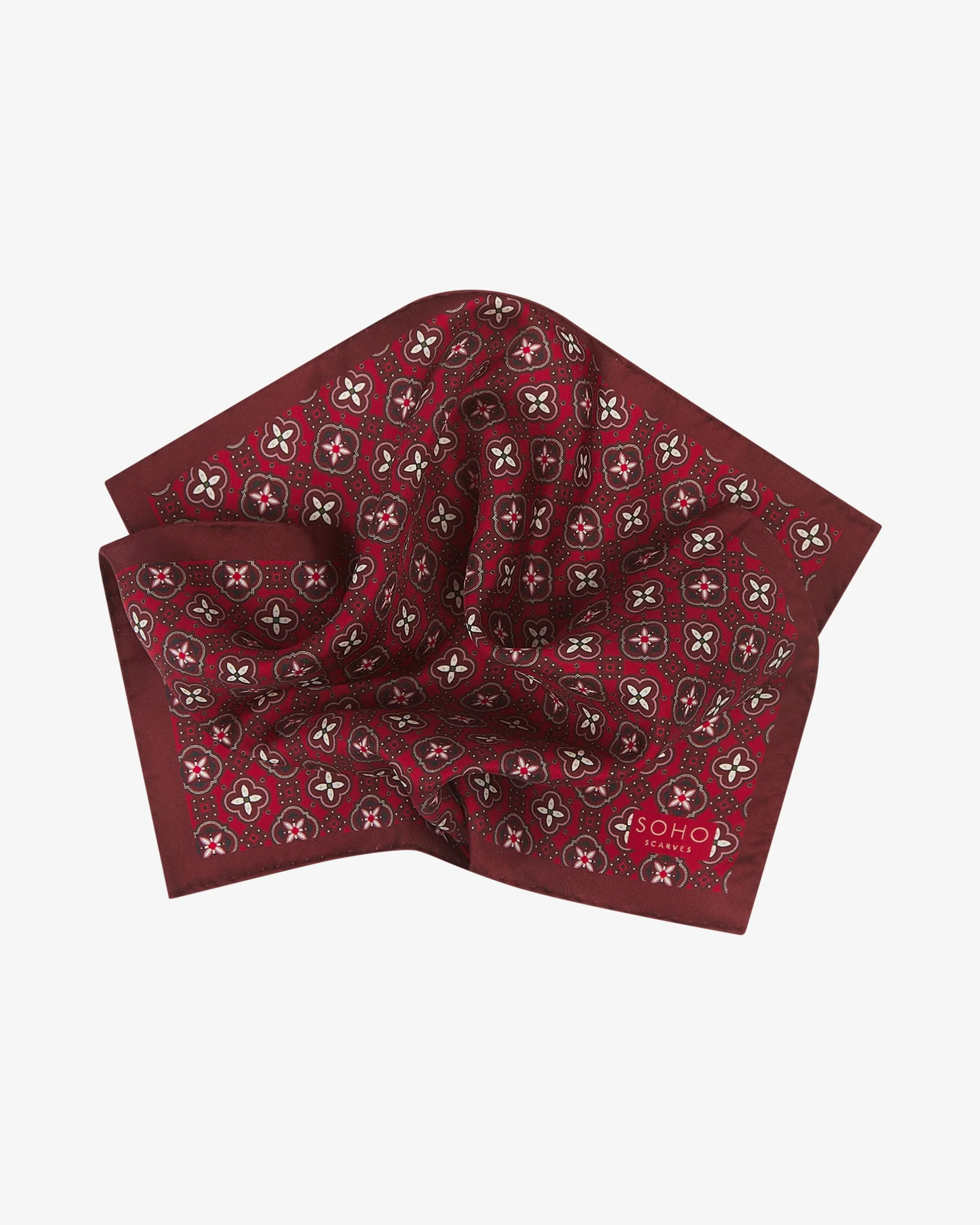 Silk Pocket Square - Wenatchee | Good Fortune - Image 2