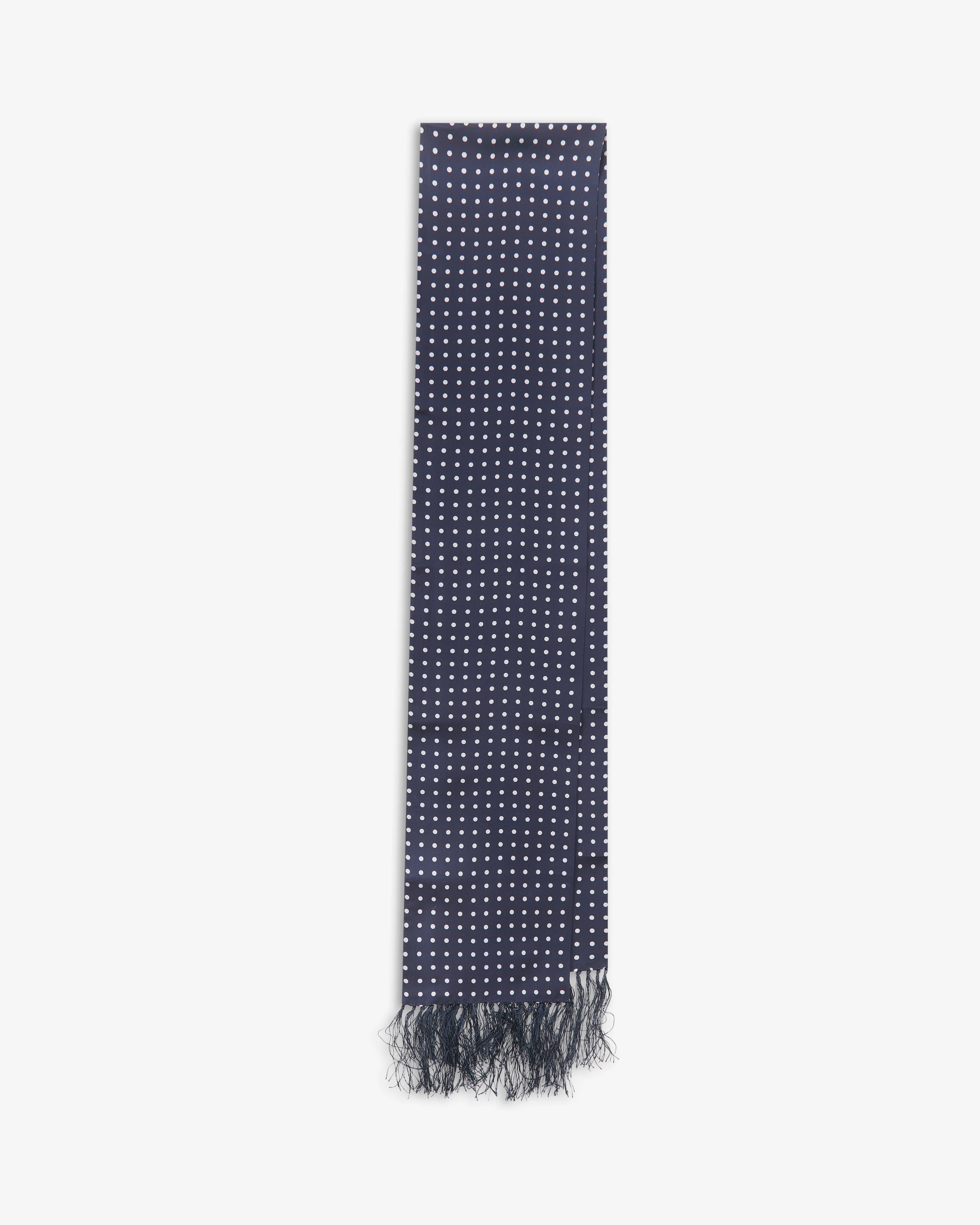 Silk Polka Dot Aviator Scarf - The Westminster Aviator - Image 3