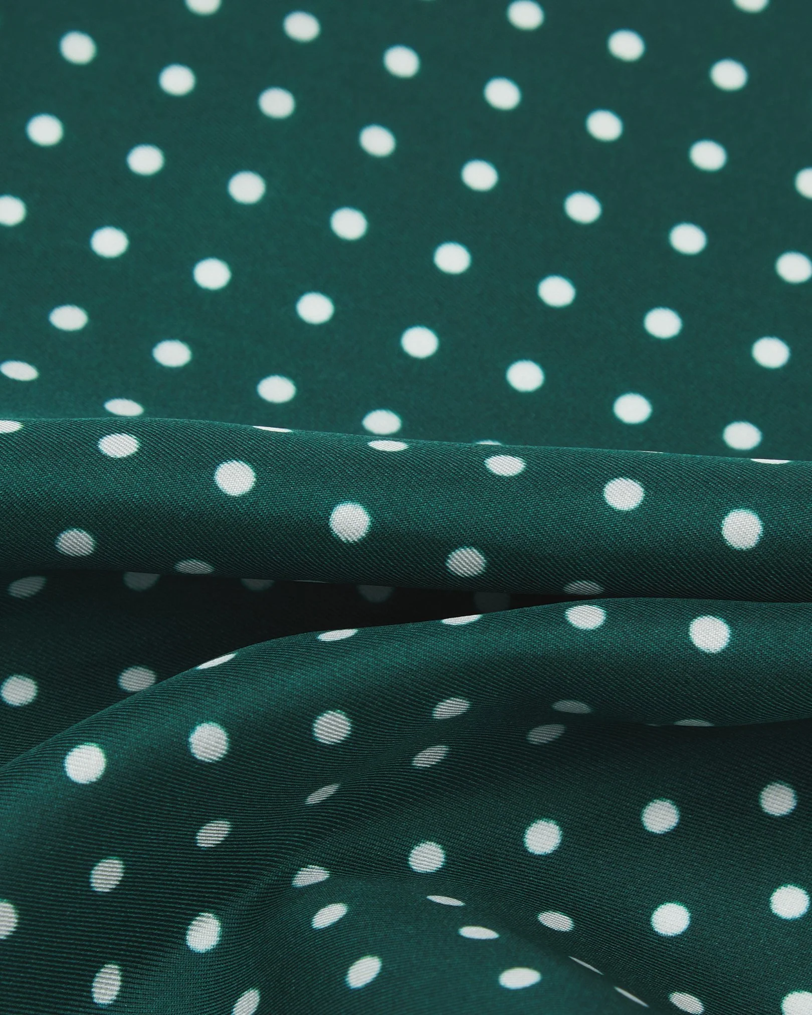 Silk Pocket Square - Racing Green Polka Dot | The Westminster RG - Image 3