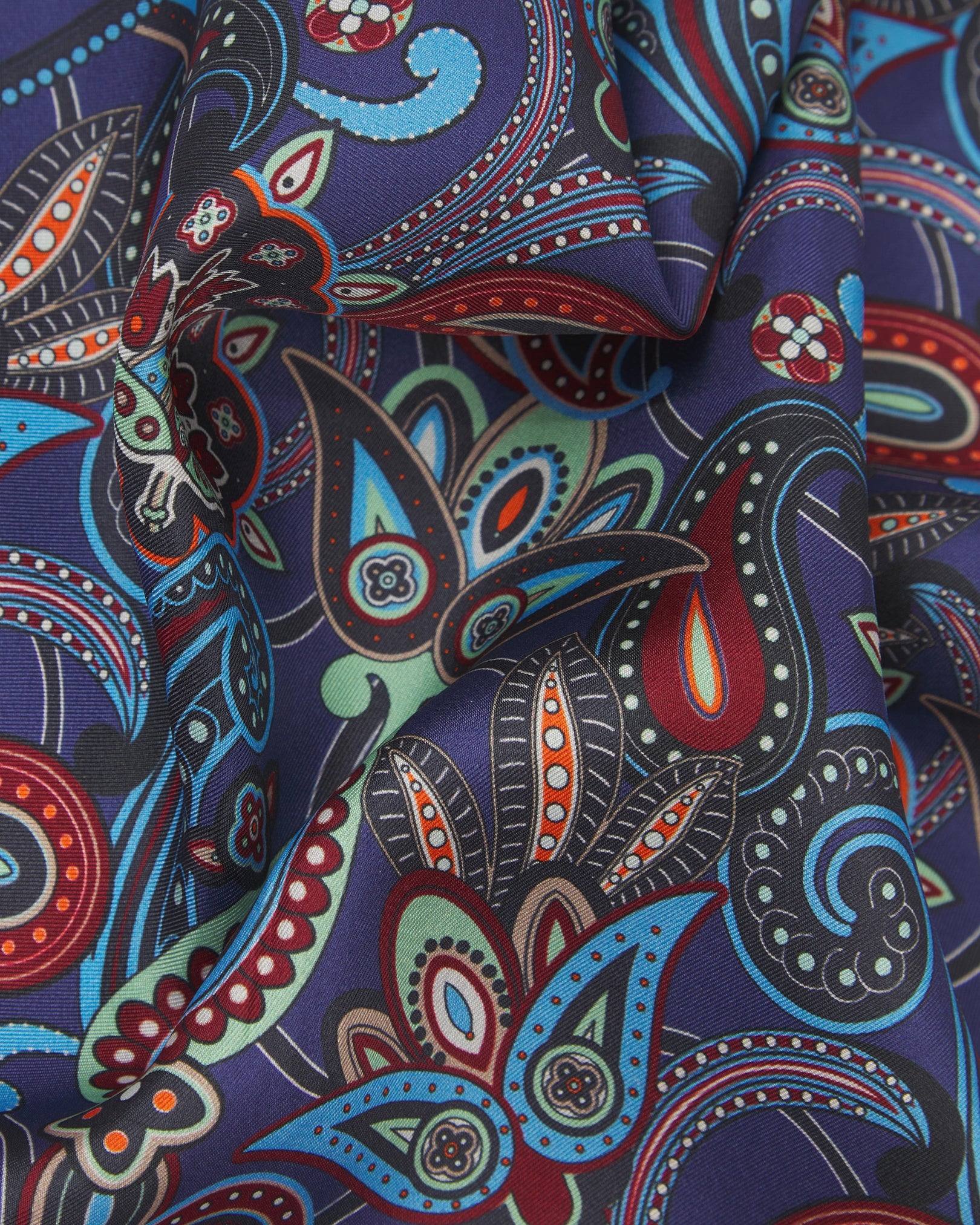 Silk Pocket Square - Windermere | Gardenia - Image 3