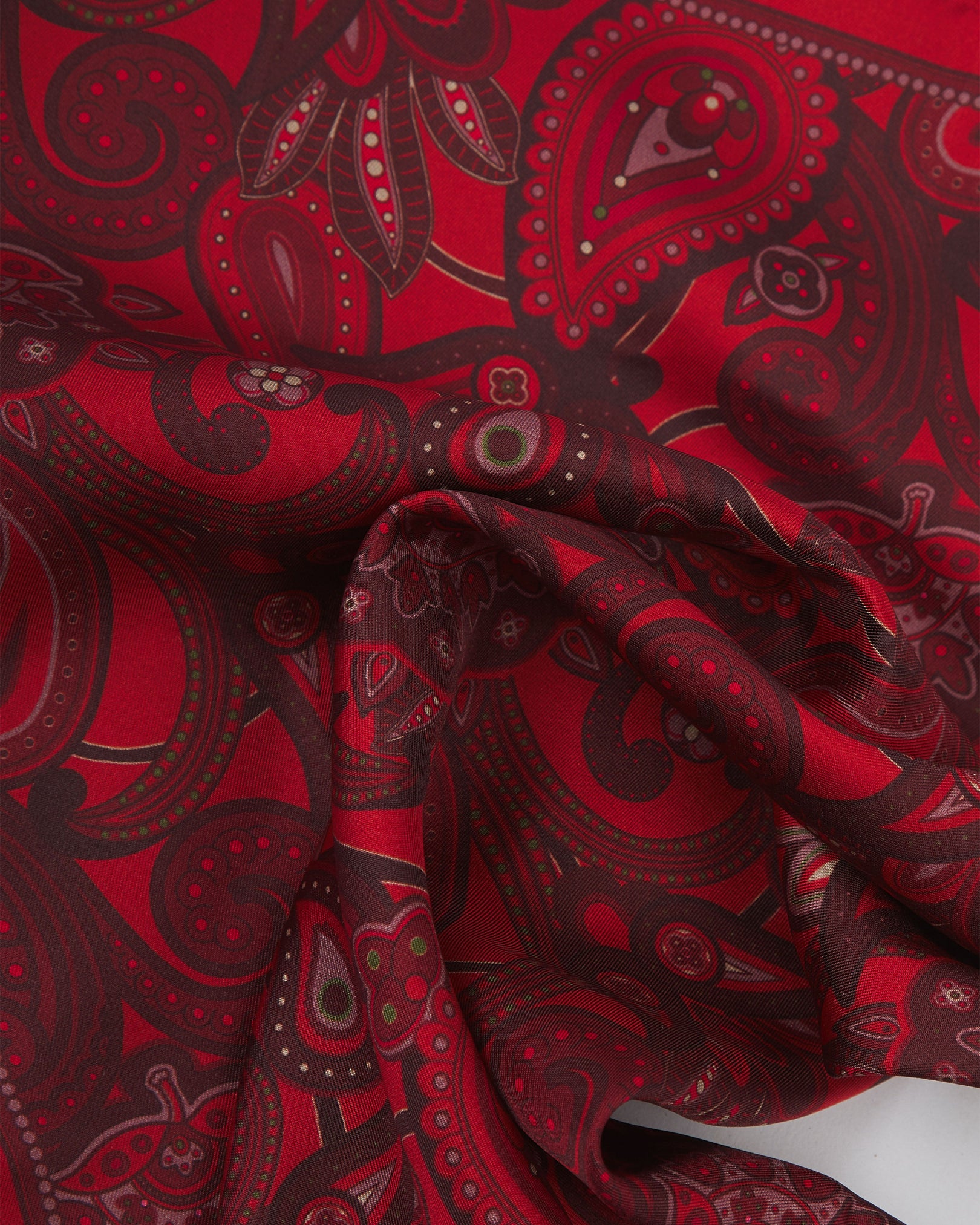 Silk Geometric Neckerchief - Windermere | Good Fortune - Image 2