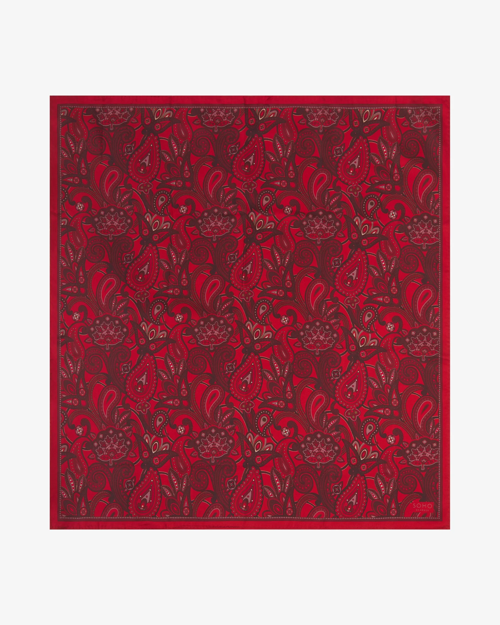 Silk Geometric Neckerchief - Windermere | Good Fortune - Image 3