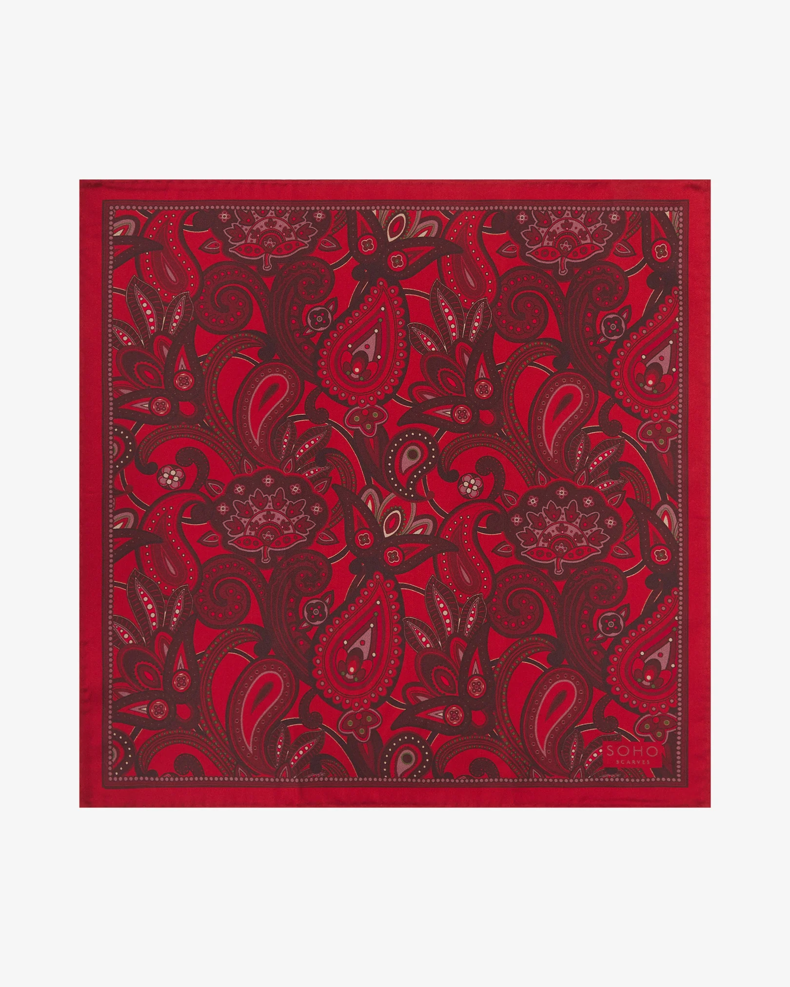 Silk Pocket Square - Windermere | Good Fortune