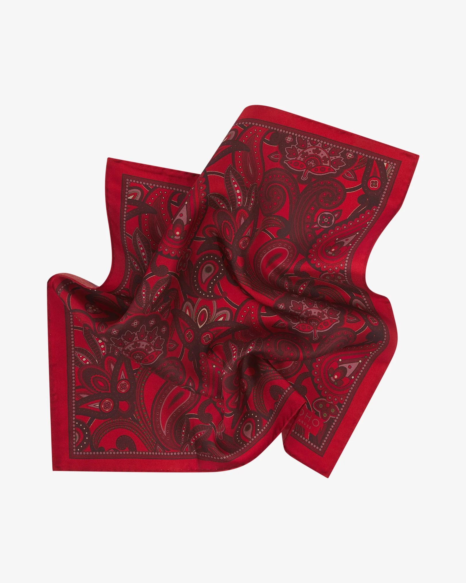 Silk Pocket Square - Windermere | Good Fortune - Image 2