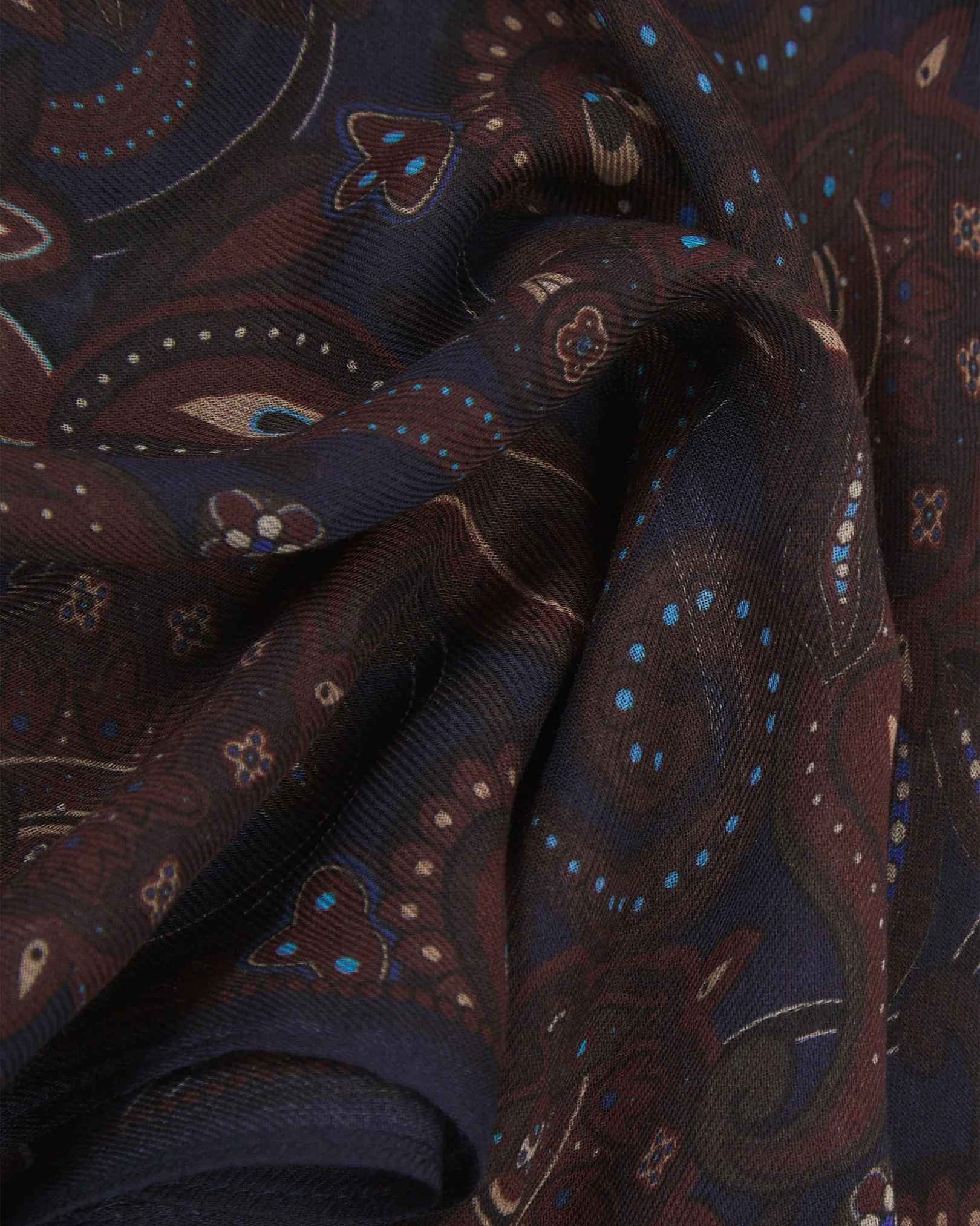 Windermere Bohemian Style Bandana | Mahogany Daze - Image 2