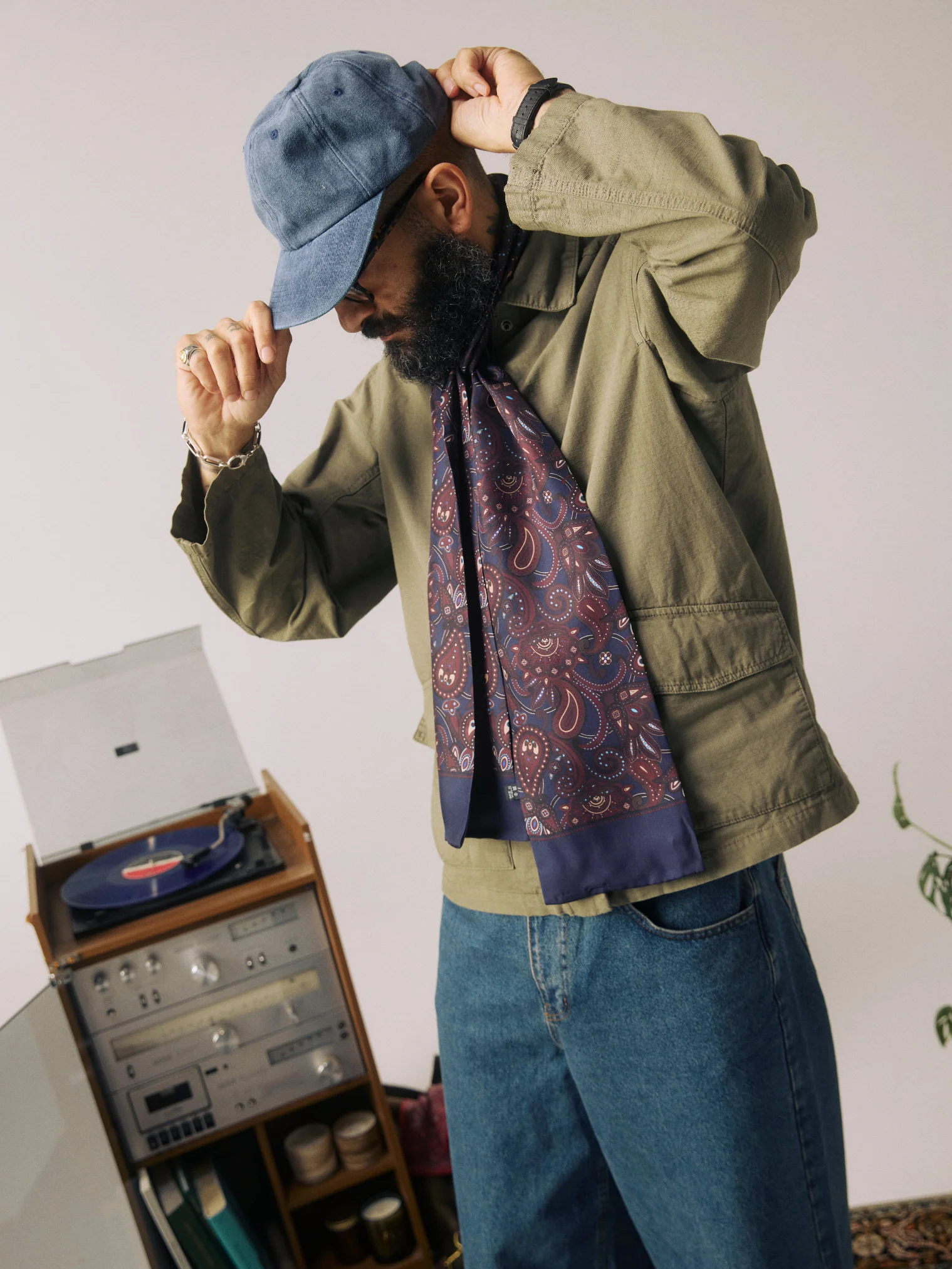 Silk Scarf - Windermere | Mahogany Daze - Image 5