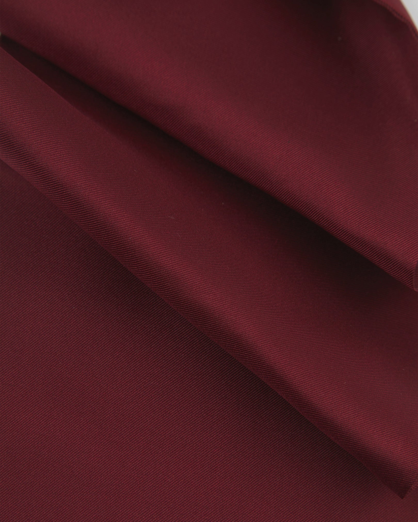 Silk Aviator Scarf - Wine - Image 2
